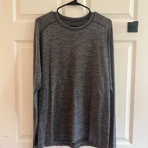 lululemon athletica Charcoal Long Sleeve Tee